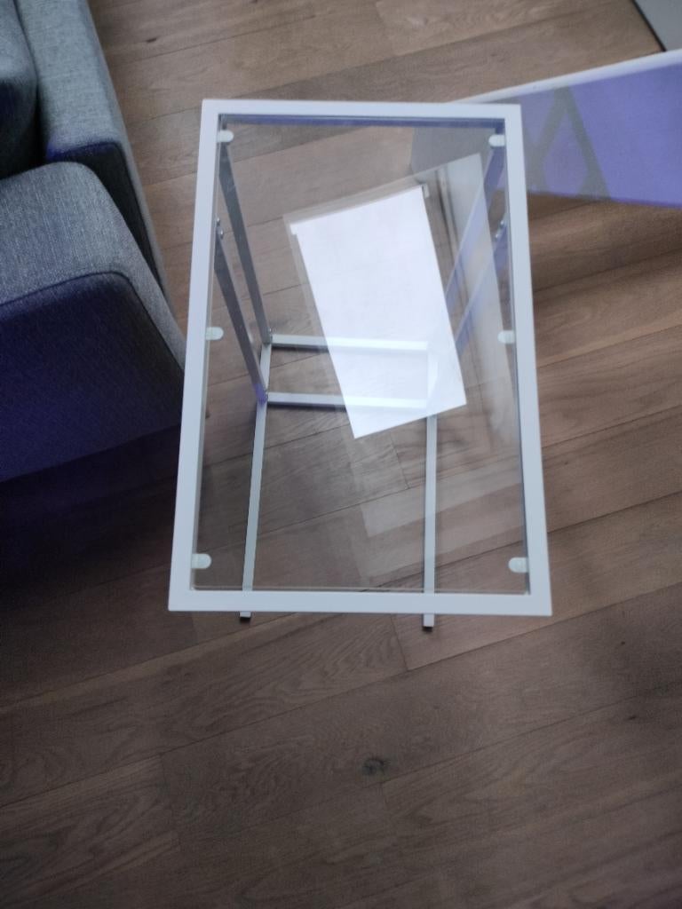 table basse, Verre, Enlèvement, Utilisé, 50 à 100 cm