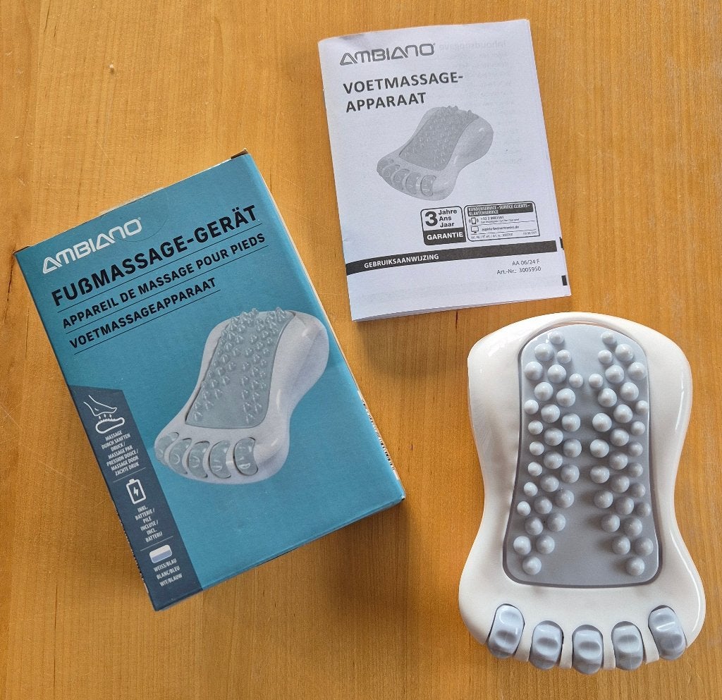 AMBIANO VOETMASSAGE model ANS-23-114, Elektronische apparatuur, Ophalen of Verzenden, Zo goed als nieuw, Hand- en Voetverzorging