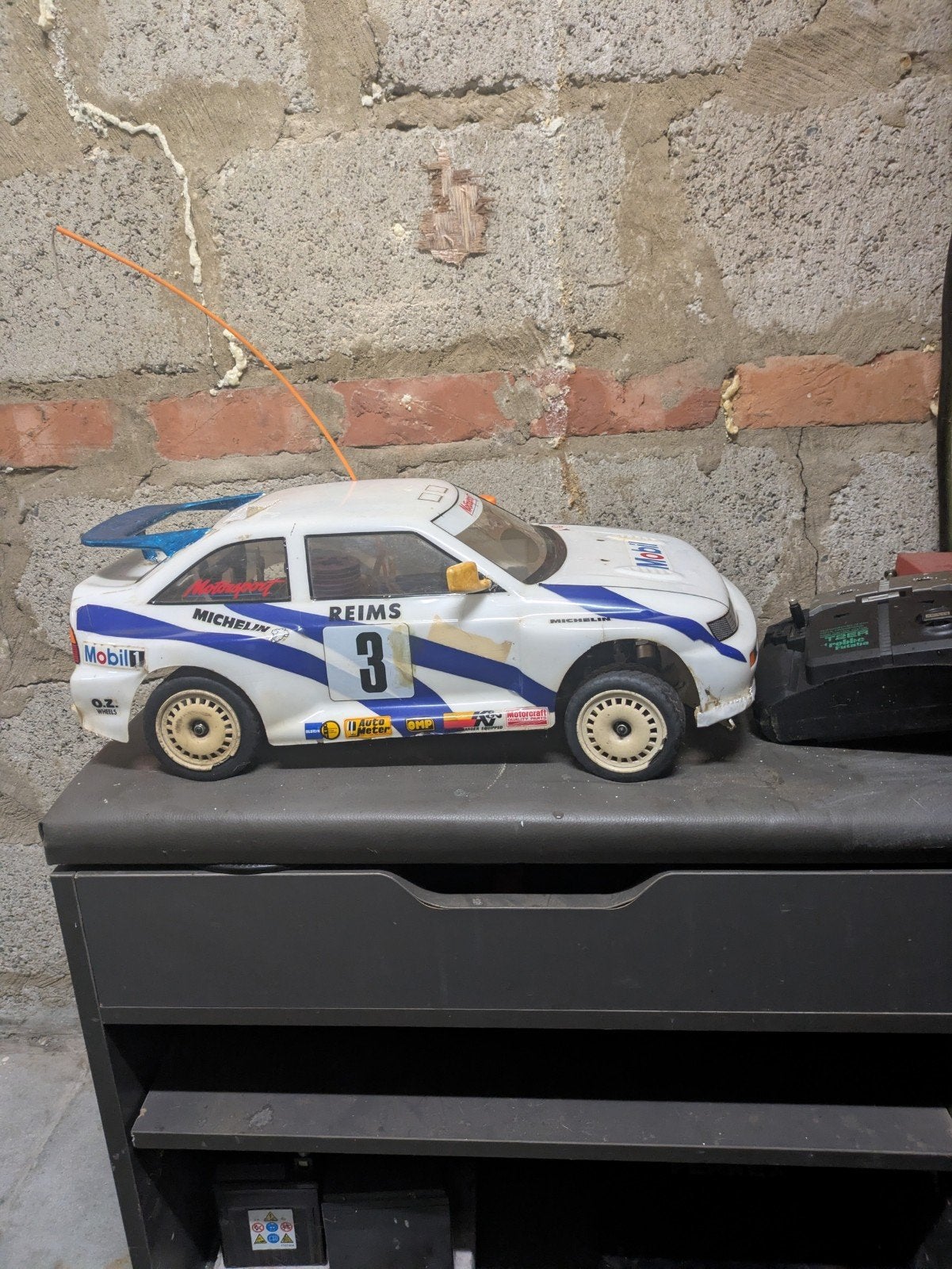 rc nitro rallywagen, Hobby en Vrije tijd, Ophalen, Gebruikt, Schaal 1:10, Auto onroad