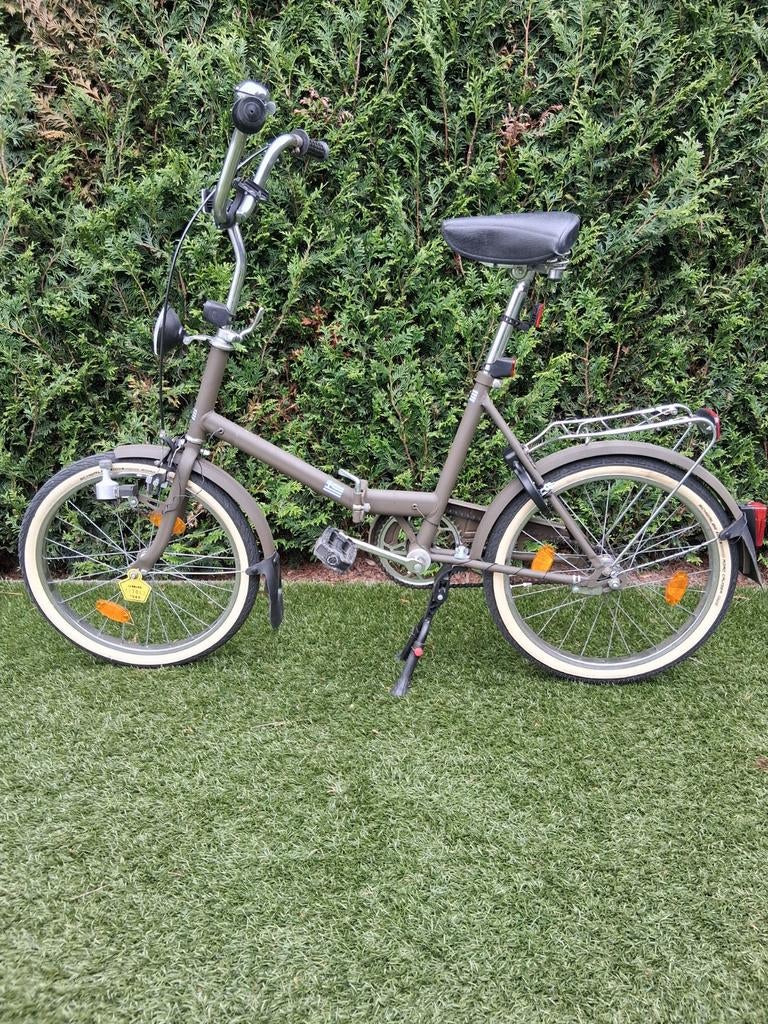 Vintage vouwfiets 60'70', Fietsen en Brommers, Fietsen | Vouwfietsen, Ophalen, Terugtraprem