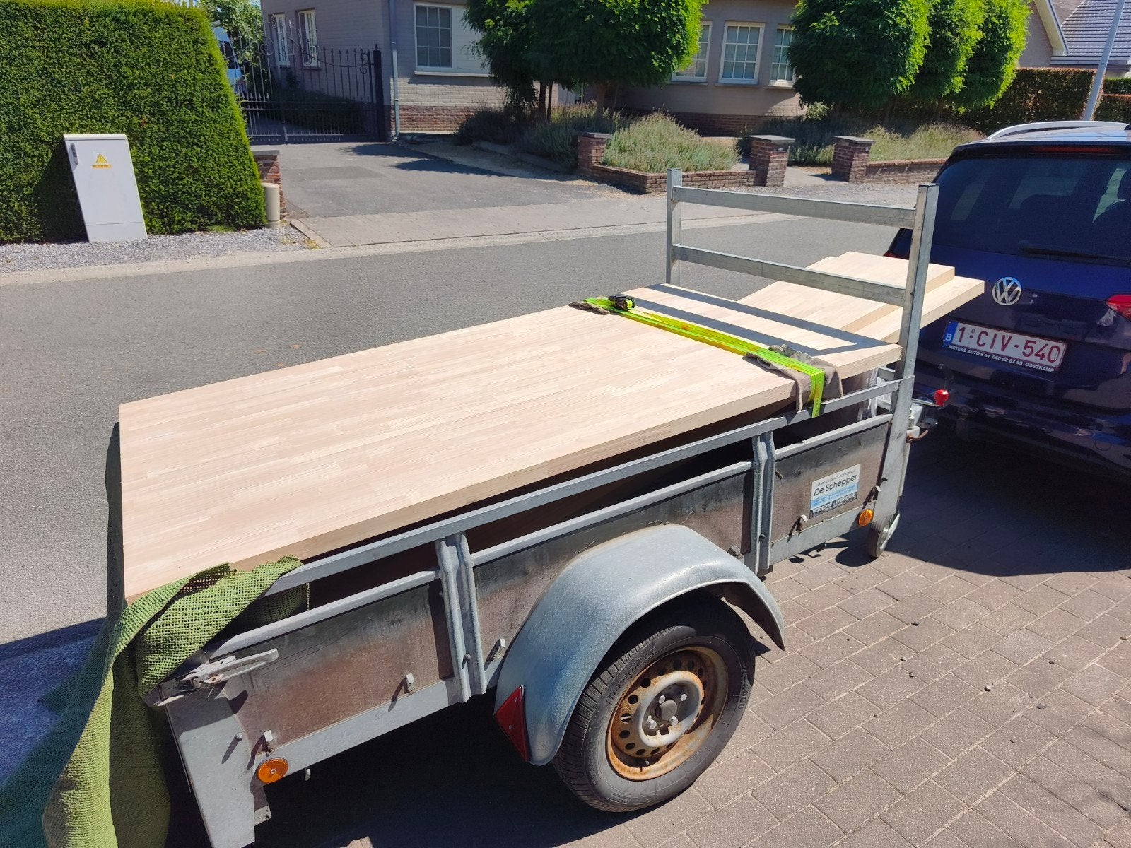 Rubberwoord tablet, Doe-het-zelf en Bouw, Ophalen, Plank