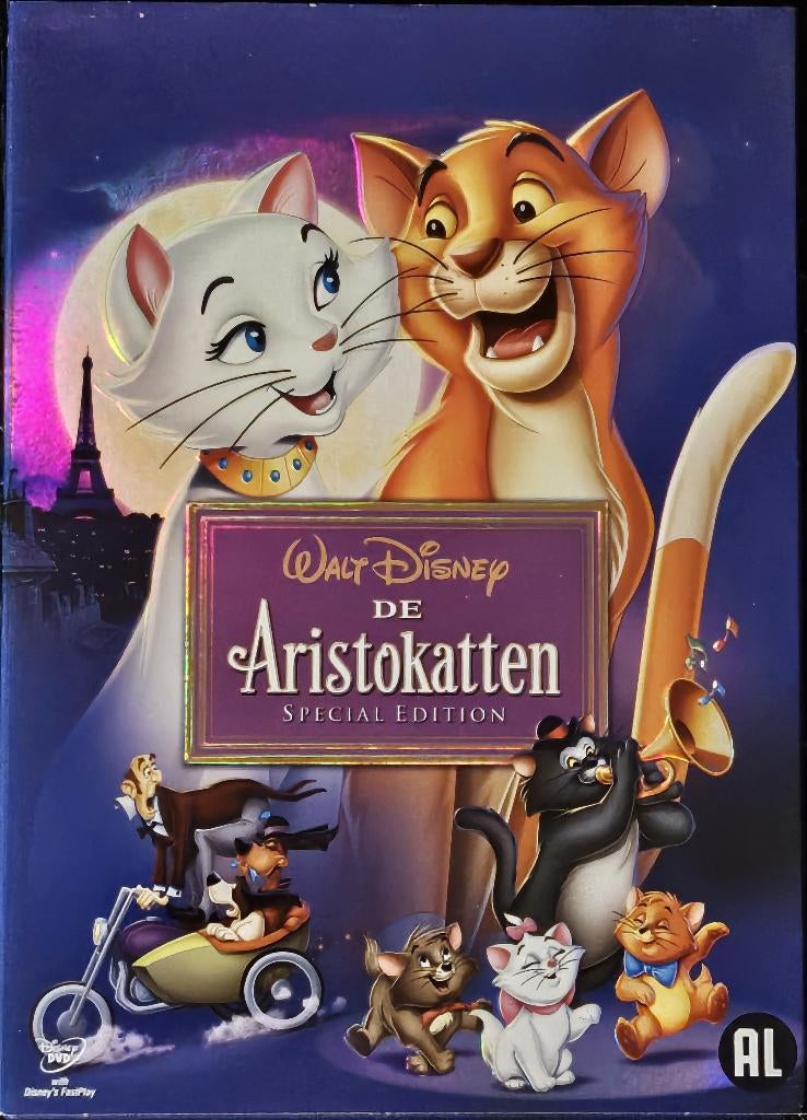 De Aristokatten Special Edition (1970) Disney, Cd's en Dvd's, Ophalen of Verzenden, Zo goed als nieuw