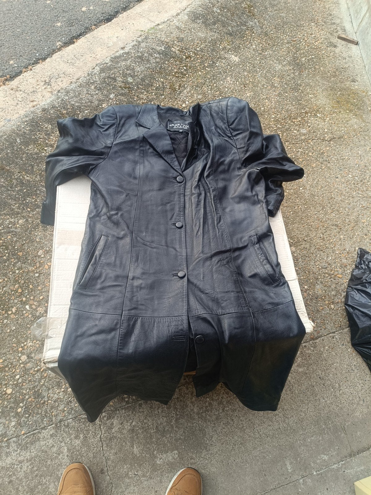 veste simili cuir xxl, Kleding | Dames, Ophalen of Verzenden, Zo goed als nieuw