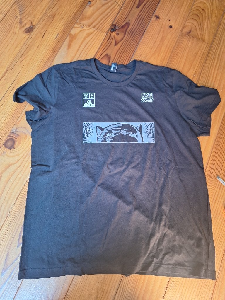 Adidas T-shirt voor heren, Maat 52/54 (L), Addidas, Zwart, Ophalen of Verzenden