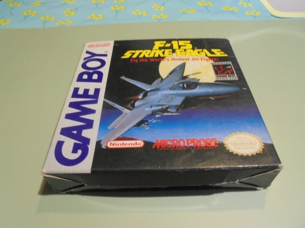 Game Boy F-15 Strike Eagle (CIB) (zie foto's), Games en Spelcomputers, Games | Nintendo Game Boy, Ophalen of Verzenden, Gebruikt