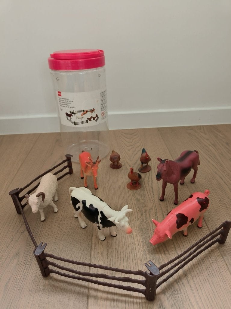 Boerderijdieren Hema, Ophalen of Verzenden, Zo goed als nieuw, Jongen of Meisje