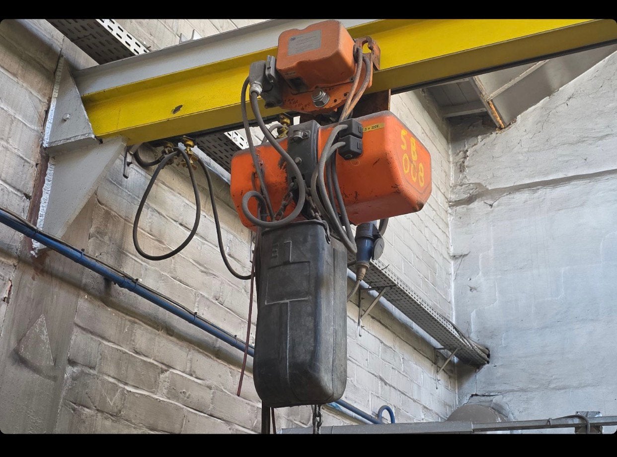 Palan électrique à chaîne Hitachi 1T (220 V) barre de levage