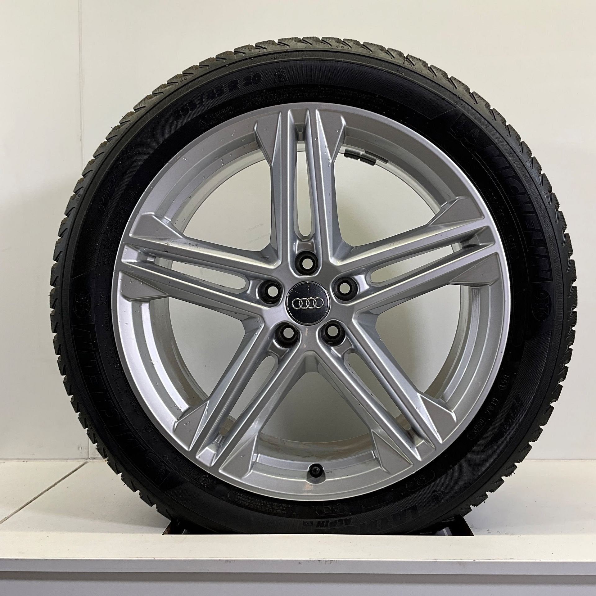 AUDI SQ5 Q5 SET VELGEN + ZOMERBANDEN 20 INCH, Auto-onderdelen, Banden en Velgen, Gebruikt, 255 mm, -, -