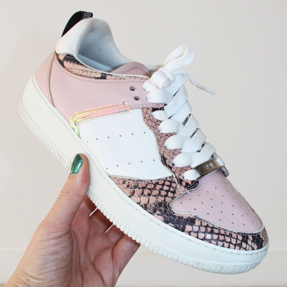 Baskets en cuir Roberto Cavalli s9 (taille 40) €125, -, Enlèvement ou Envoi, Autres couleurs, Sneakers et Baskets, Comme neuf