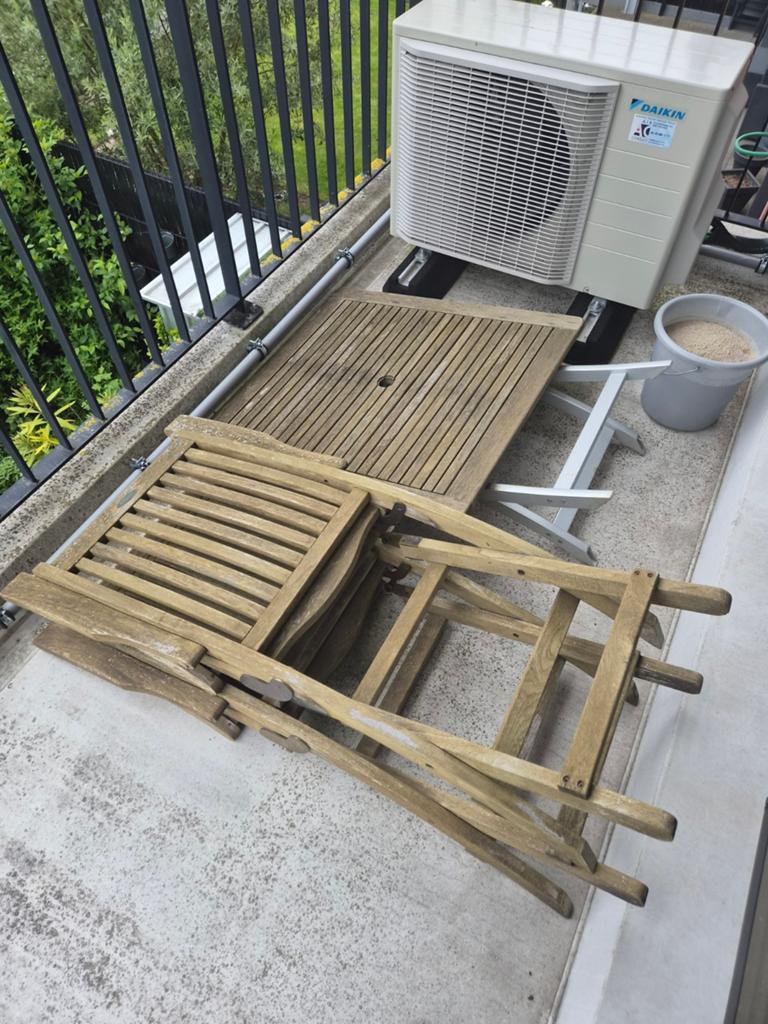 Houten tuinset, Tuin en Terras, Ophalen