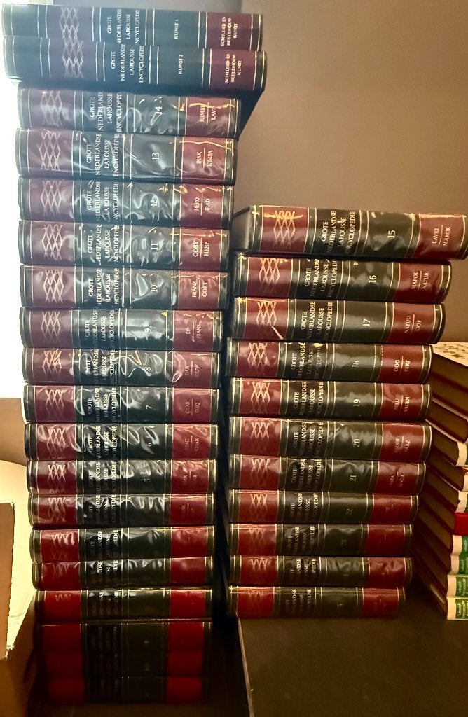 Grote Nederlandse Larousse Encyclopedie, Série complète, Diverse auteurs, Enlèvement, Général
