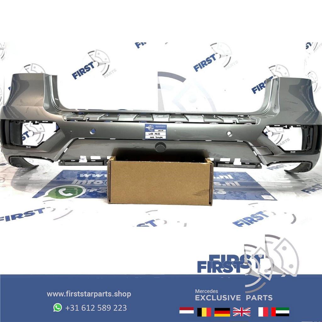 W166 ML63 AMG ACHTERBUMPER Mercedes ML Klasse 2011-2015 A166, Auto-onderdelen, Carrosserie, Bumper, Mercedes-Benz, Achter, Gebruikt
