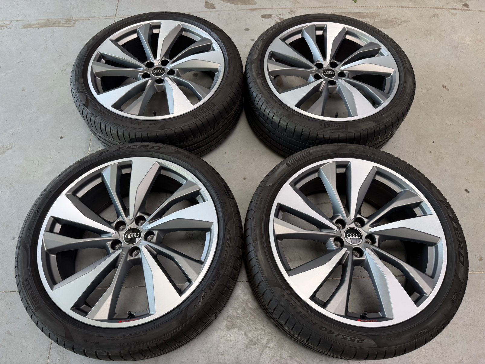 21 inch Origineel Audi Q5 SQ5 velgen met zomerbanden A merk