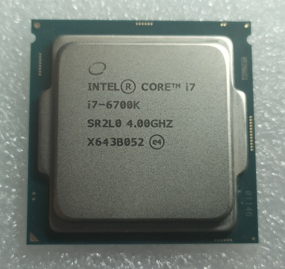 Intel Core i7-6700K Quad-Core @4,00GHz (LGA 1151) +C.Master, Informatique & Logiciels, Enlèvement ou Envoi
