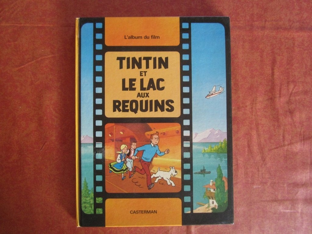 Tintin et le lac aux requins - Ed originale, Enlèvement ou Envoi, Une BD, Utilisé, HERGE