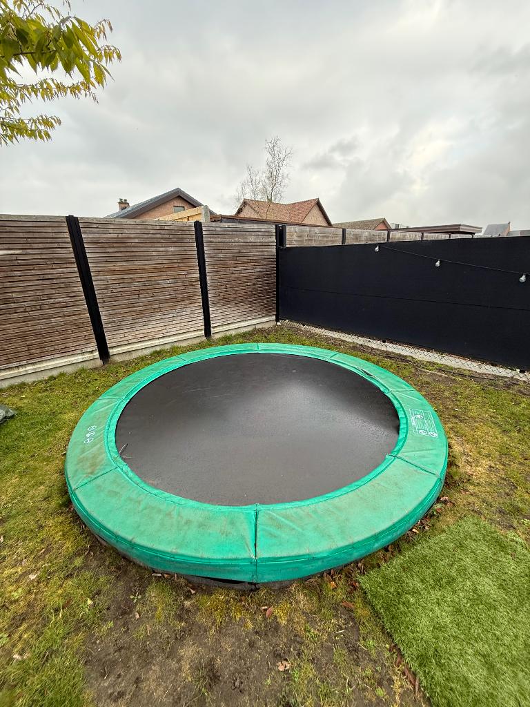 Inbouw trampoline akrobat, Kinderen en Baby's, Speelgoed | Buiten | Trampolines, Ophalen, Gebruikt