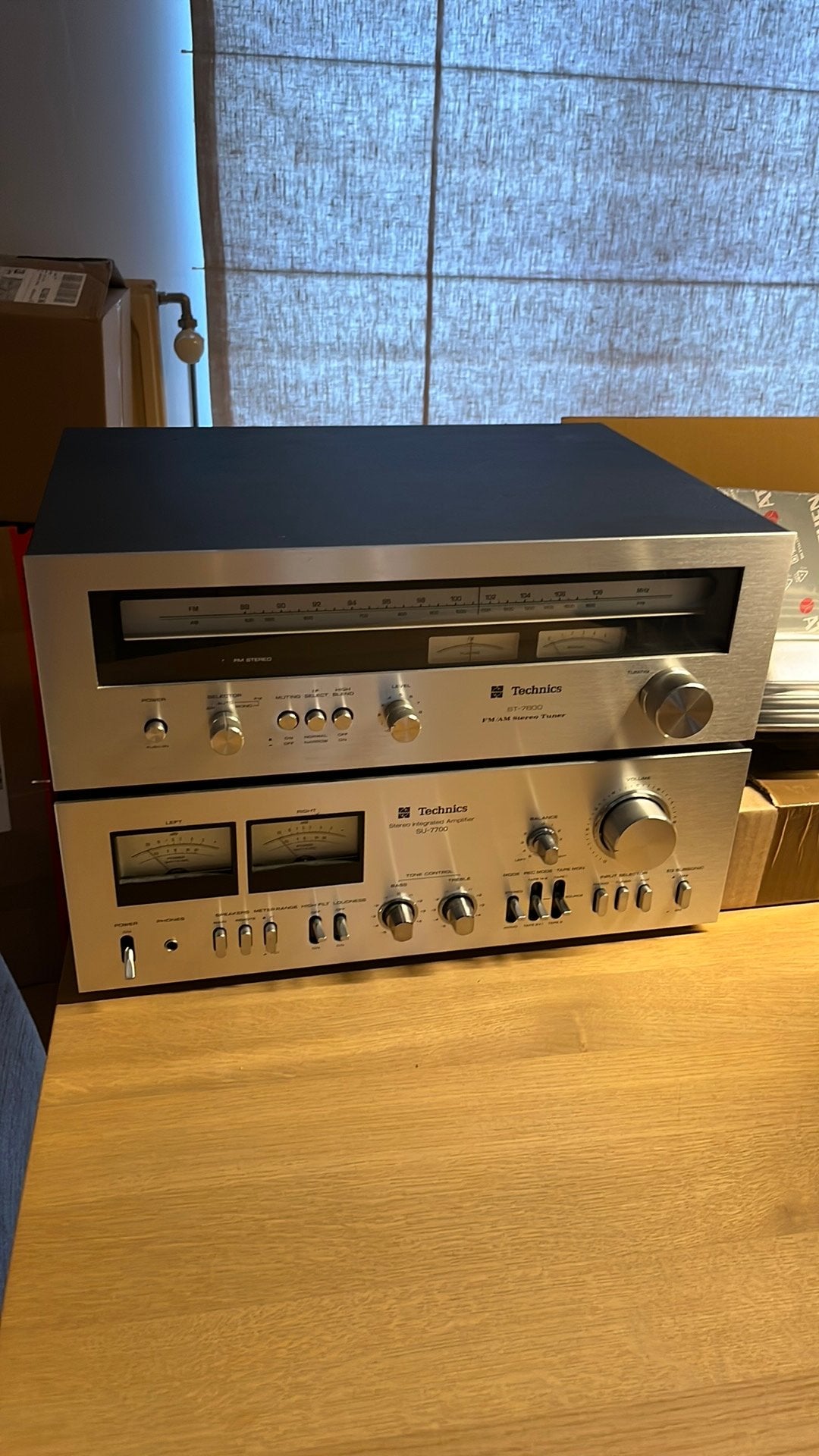 Technics SU7700 et ST7600, Enlèvement, Comme neuf