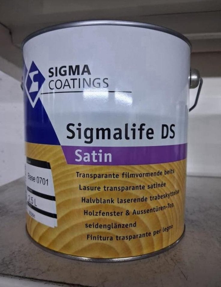 Sigma Sigmalife transparante kleurloze beits 2,5liter, Hobby & Loisirs créatifs, Peinture, Enlèvement ou Envoi, Neuf, Peinture acrylique