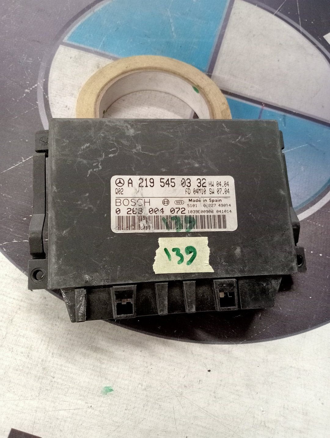 MERCEDES CLS C219 PDC Module parkeersensor computer A2195450, Gebruikt, -, Ophalen of Verzenden, -