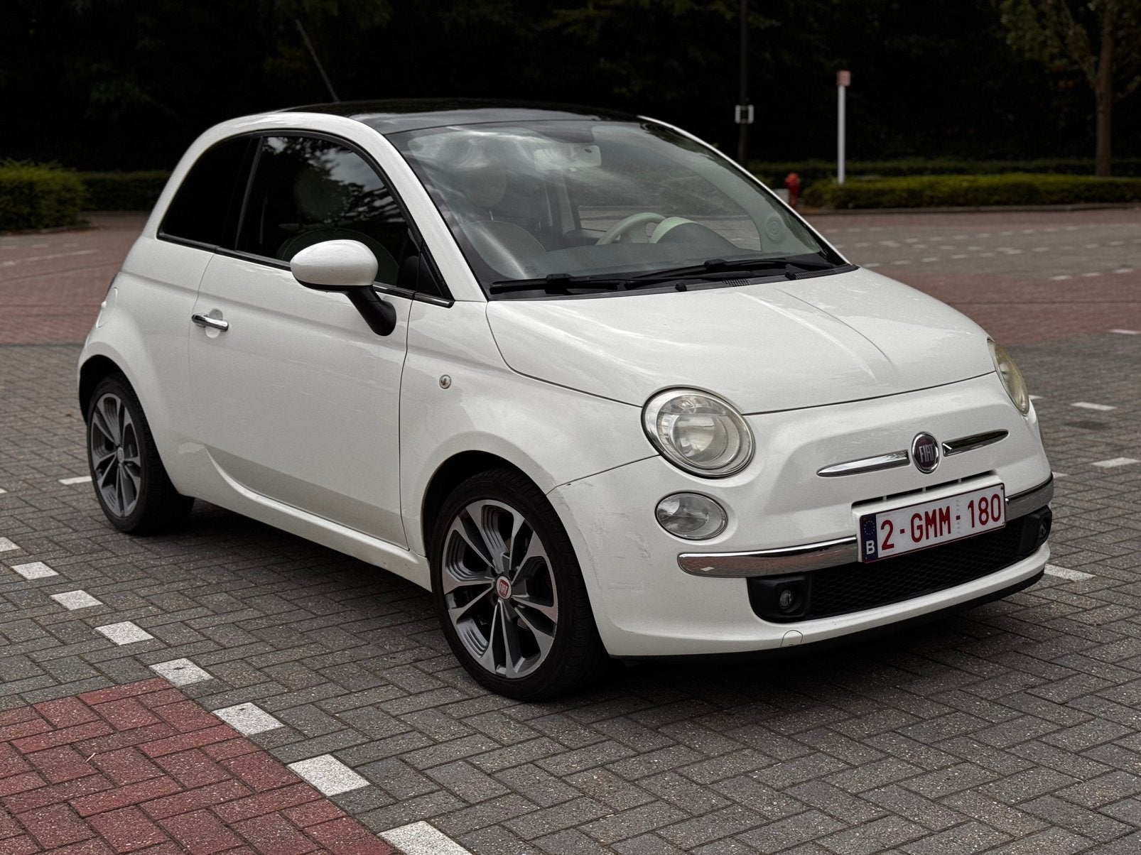 FIAT 500 - AUTOMATIQUE ! - CLIMATISATION ! - APPROUVÉ VVK !, Autos, 1242 cm³, Euro 5, Achat, Beige