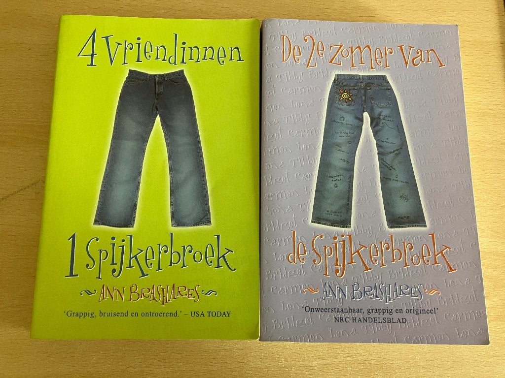 4 vriendinnen 1 spijkerbroek + De 2e zomer van de broek, Ophalen of Verzenden, Gelezen, Ann Brashares, Fictie
