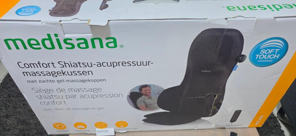 Medisana Shiatsu Massage Stoelhoes – Comfort & Ontspanning!, Sport en Fitness, Massageproducten, Ophalen