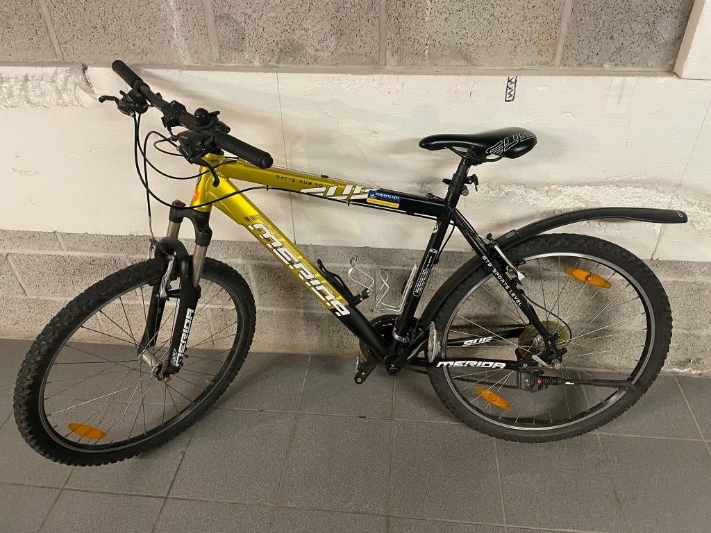 Meride Matts sub 40 herenfiets, Fietsen en Brommers, Fietsen | Heren | Herenfietsen, Minder dan 49 cm, Ophalen, Gebruikt, Overige merken