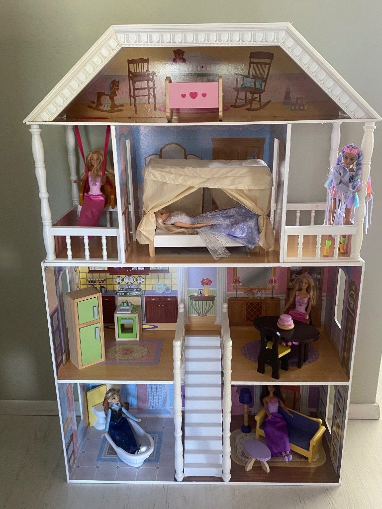 Poppenhuis meisjes, Enfants & Bébés, Jouets | Maisons de poupées, Utilisé, Maison de poupées, Enlèvement