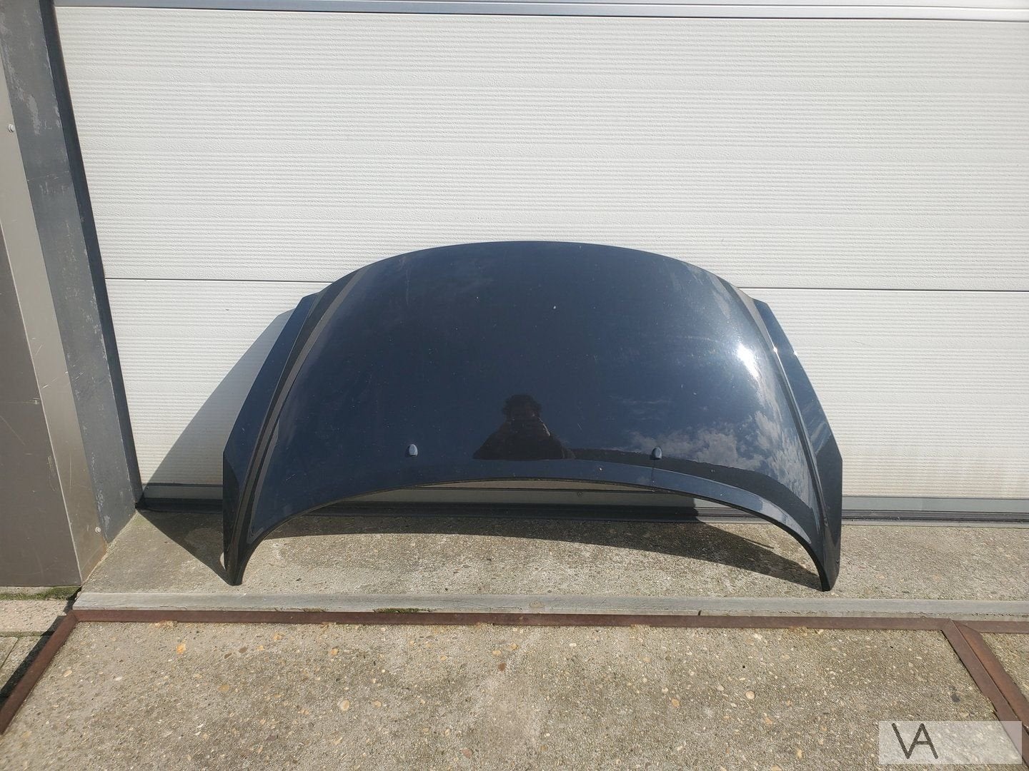 Peugeot 207 2006 - 2013 motorkap zwart EXL nette staat €50, -, Utilisé, -, Capot moteur