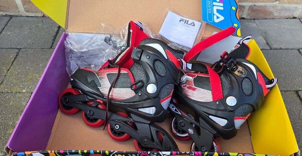 Fila Inline Skates, Sport en Fitness, Ophalen, Kinderen, Inline skates 4 wielen, Verstelbaar