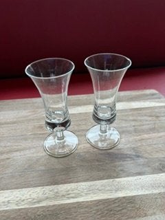 Set van 2 elegante glazen, Ophalen