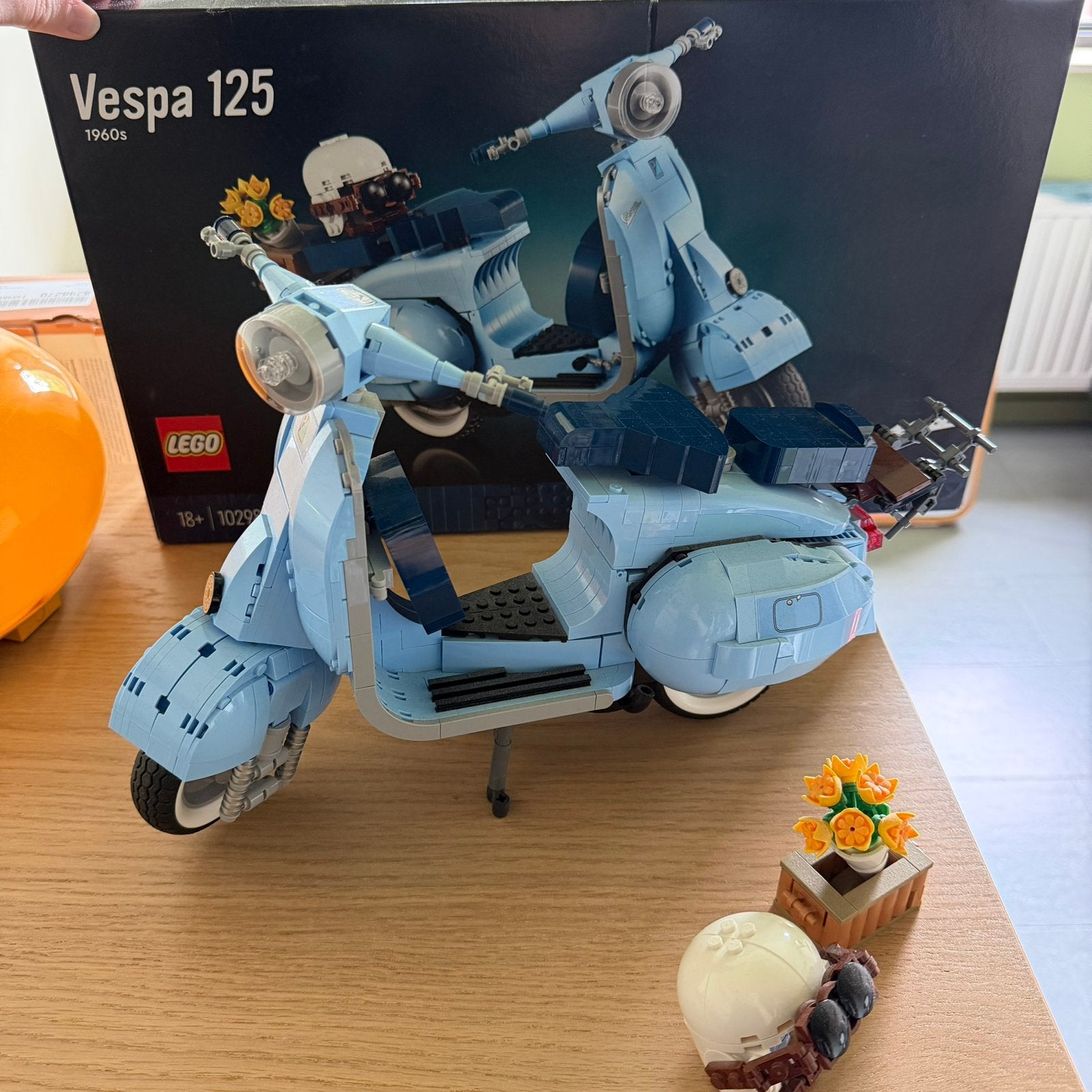 Lego Vespa 125, Ophalen, Inclusief instructies, Lego, Zo goed als nieuw