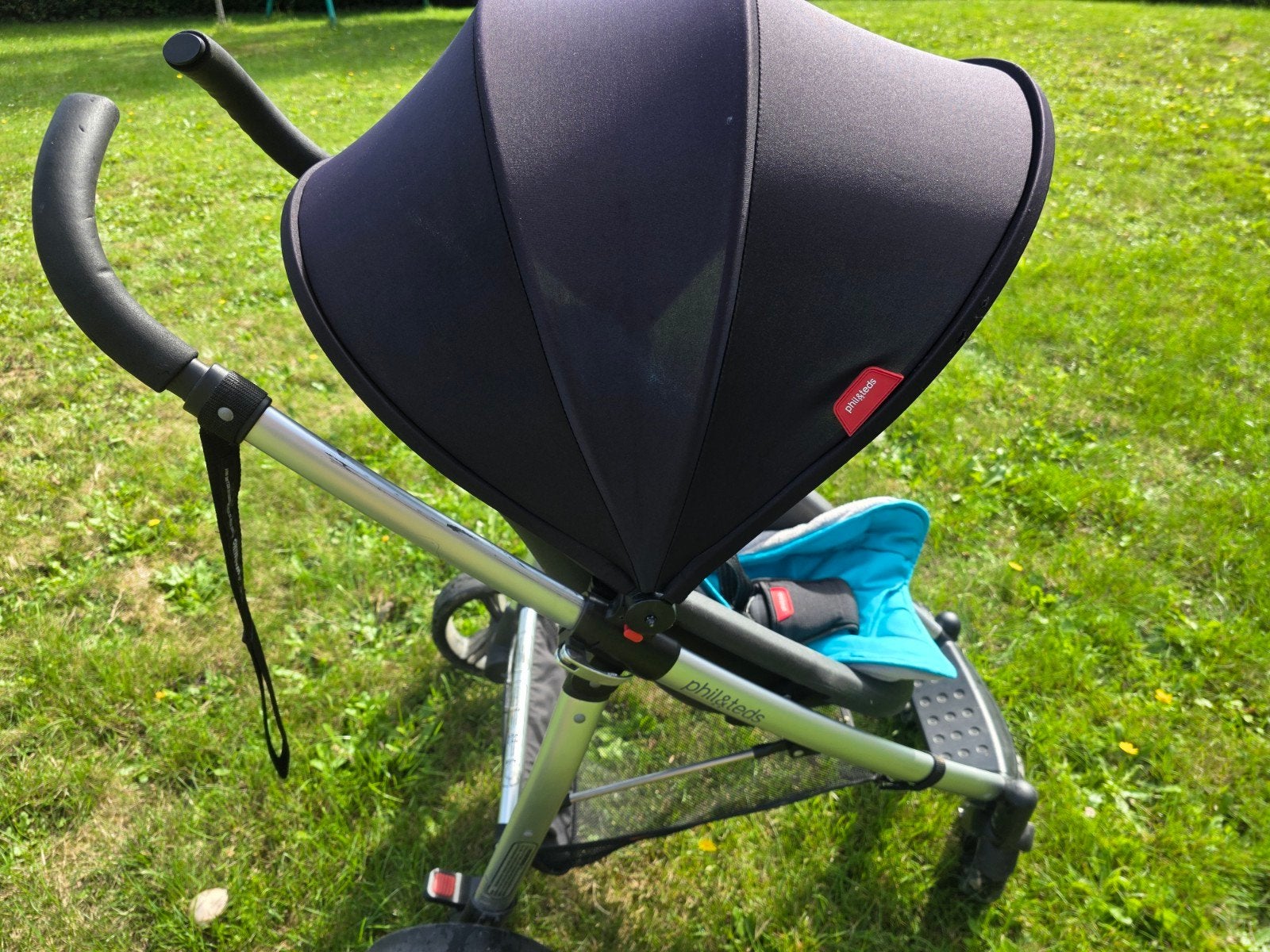 PPoucette Phil&Teds + nacelle + adaptateur maxi cosi, Enfants & Bébés, Enlèvement, Utilisé, Poussette combi, Avec nacelle