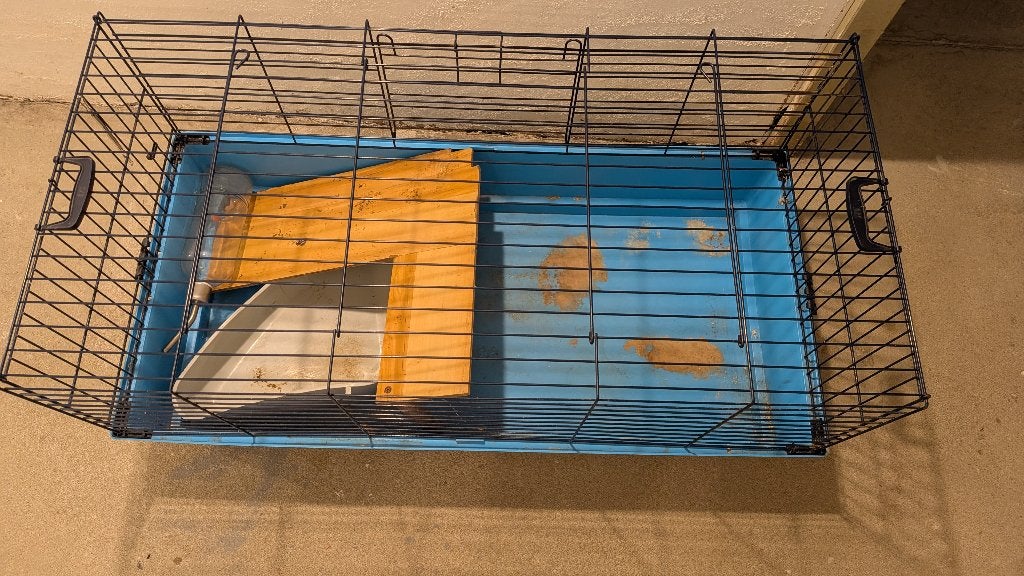 Cage lapin, Animaux & Accessoires, Lapin, Moins de 60 cm, 75 à 110 cm, Cage