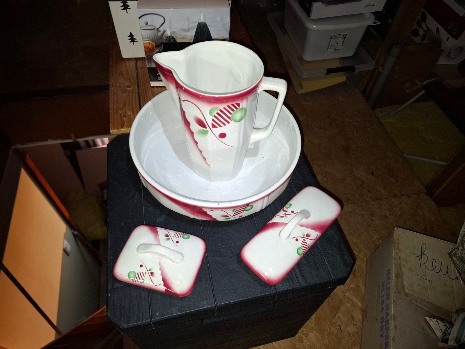 mooie decoratieve lampetset, Ophalen