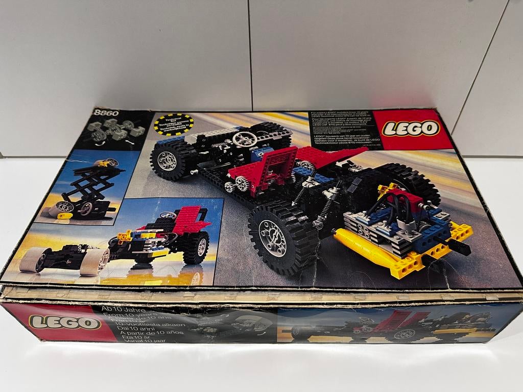 LEGO Technic 8860 Car Chassis (Auto Chassis), Compleet, Gebruikt, Lego, Ophalen of Verzenden