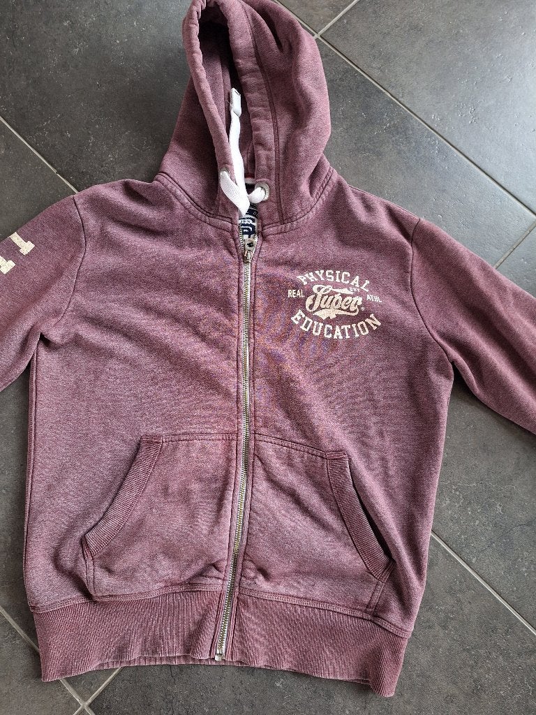Heren sweaterjas, superdry Large, Ophalen, Maat 52/54 (L), Overige kleuren, SuperDry