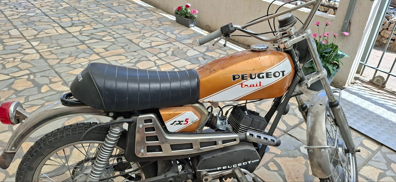 Peugeot sx5 1976 50cc, Ophalen