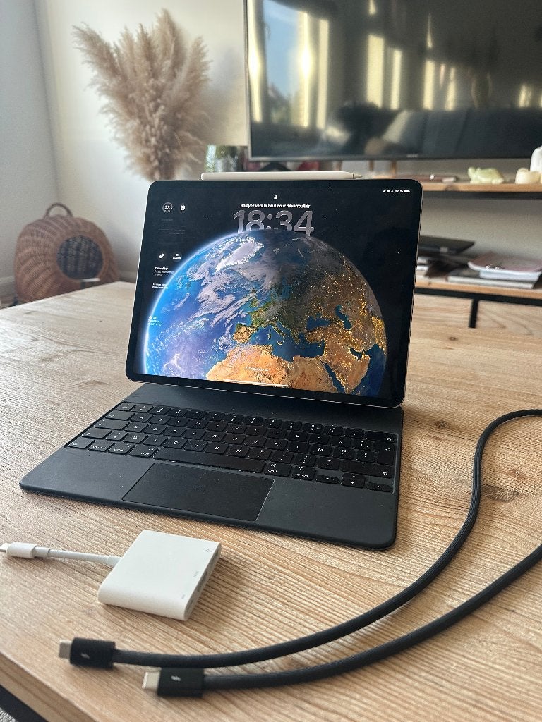 iPad Pro 12,9‘’+ Magic Keyboard + Apple Pencil 2, Ophalen, 12 inch, Zo goed als nieuw, Apple iPad Pro