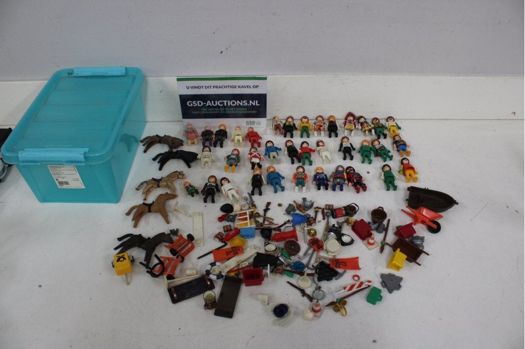 Set Playmobil figuren, dieren en accessoires, Verzamelen, Niet ingevuld, Niet ingevuld, Niet ingevuld