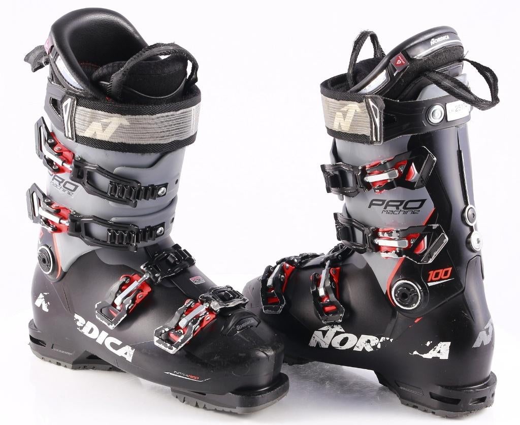 Chaussures de ski 40.5 41 EU NORDICA PRO MACHINE 100, Carving, Enlèvement ou Envoi, Skis, Utilisé