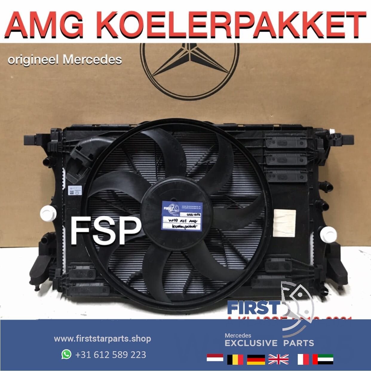 W177 A KLASSE A35 AMG KOELERPAKKET 2018-2021 ORIGINEEL CLA35, Gebruikt, -, Ophalen of Verzenden, -