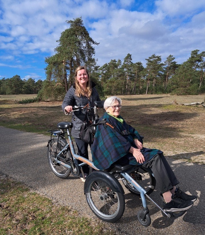Gezocht/gevraagd rolstoelfiets Van Raam Huka etc, Ophalen, Gebruikt