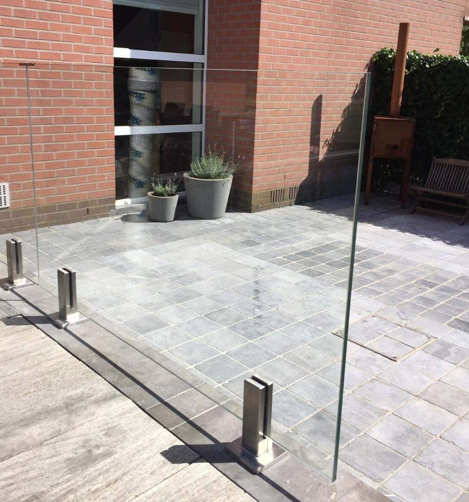 RVS Glasklemmen, Ophalen, Zo goed als nieuw, Vijverrand