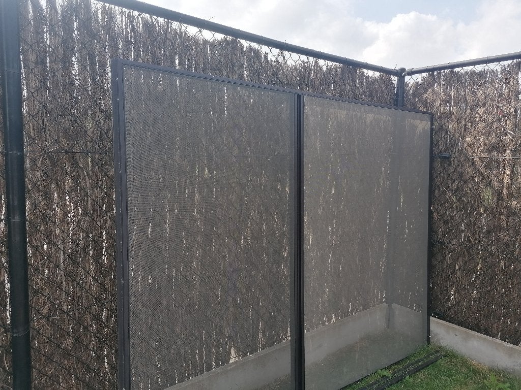 Vliegenhor, Doe-het-zelf en Bouw, Deuren en Vliegenramen, Ophalen, Kunststof, Gebruikt, 120 cm of meer