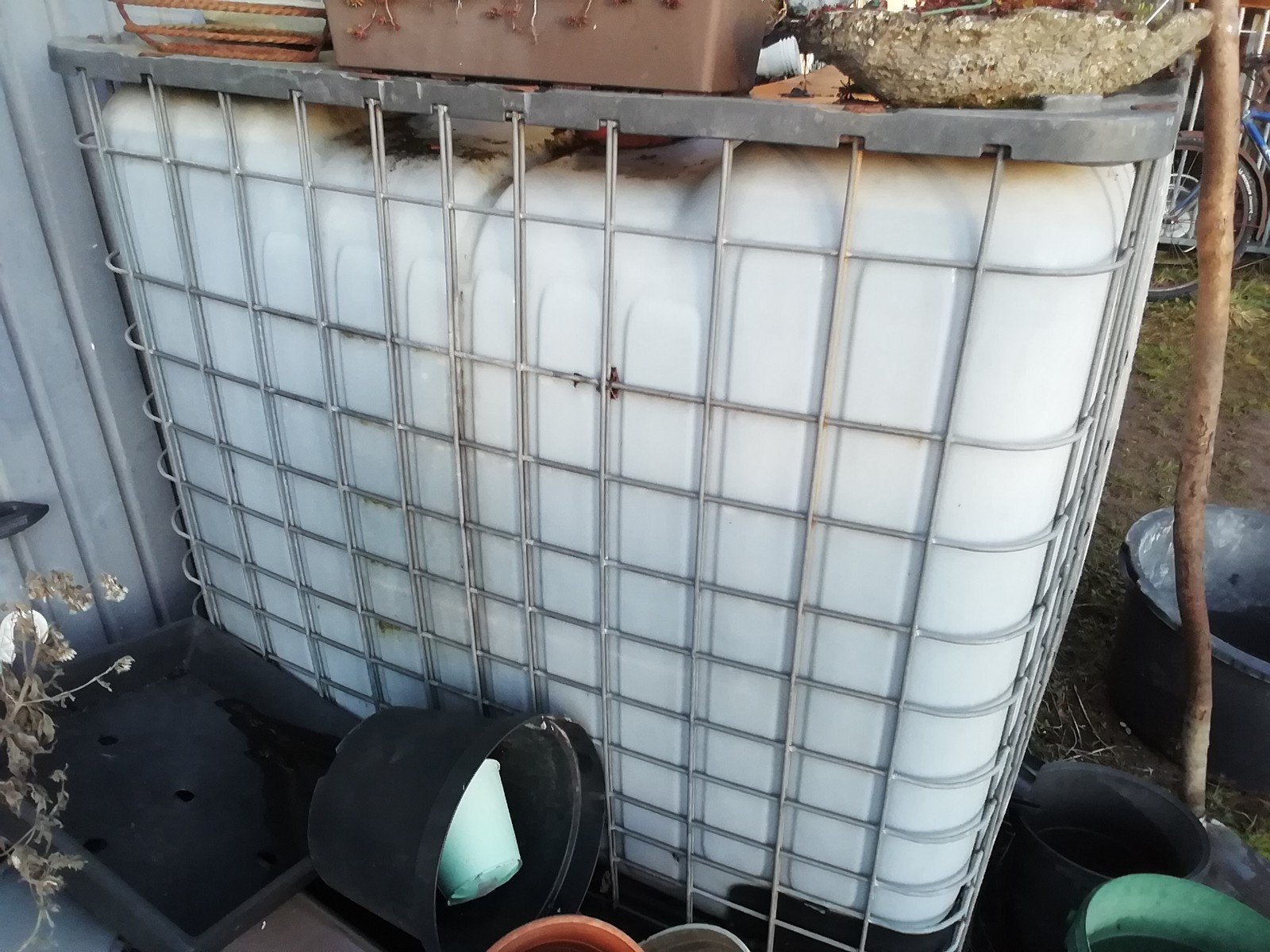 Waterston 1000 liter, Ophalen