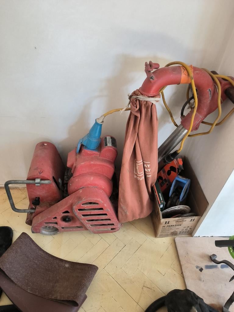 Parketschuurmachine, Doe-het-zelf en Bouw, Ophalen