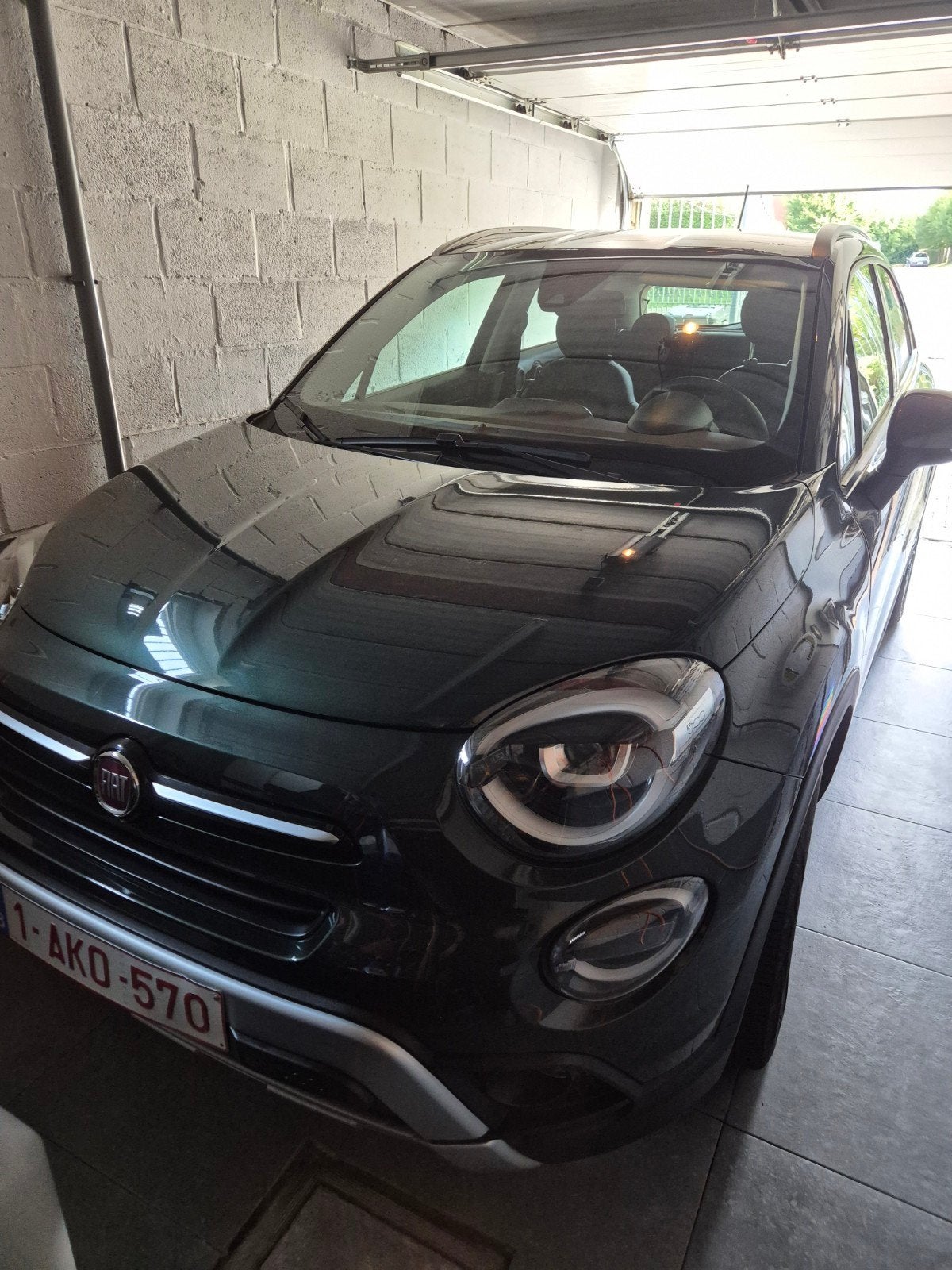 Fiat 500x 1.000cc  turbo 120hp 2020 groene benzine te koop, Auto's, 500X, Particulier, Te koop, Benzine