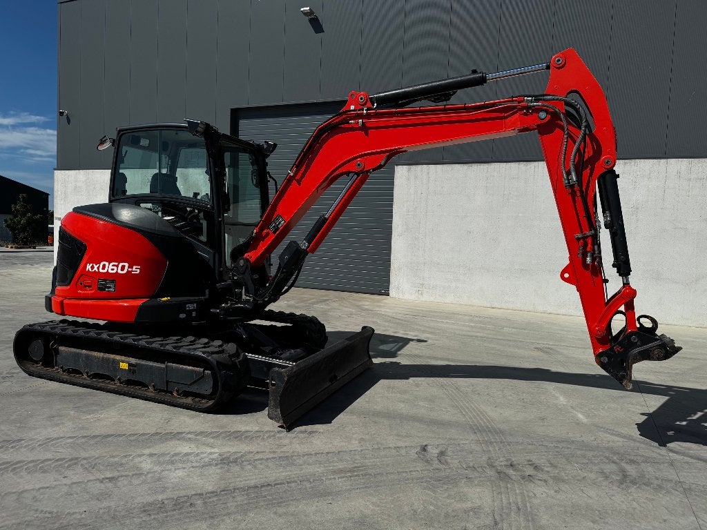 KUBOTA KX060, Zakelijke goederen, Machines en Bouw | Kranen en Graafmachines, Ophalen