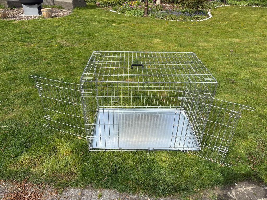 Grote hondenbench te koop, Animaux & Accessoires, Maisons pour chiens, Comme neuf, Enlèvement, Niche à chien, 75 à 110 cm